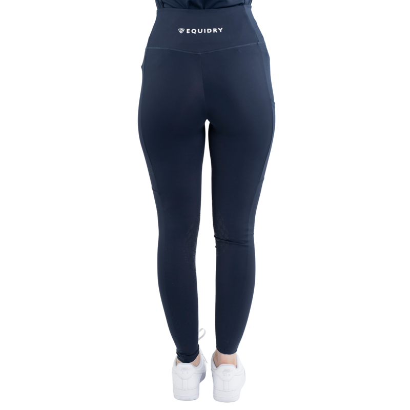 Equidry Water Repellent Leggings in Navy-2